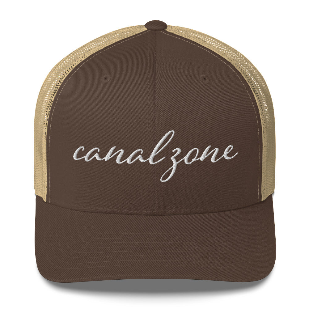 Canal Zone (script), Trucker Cap