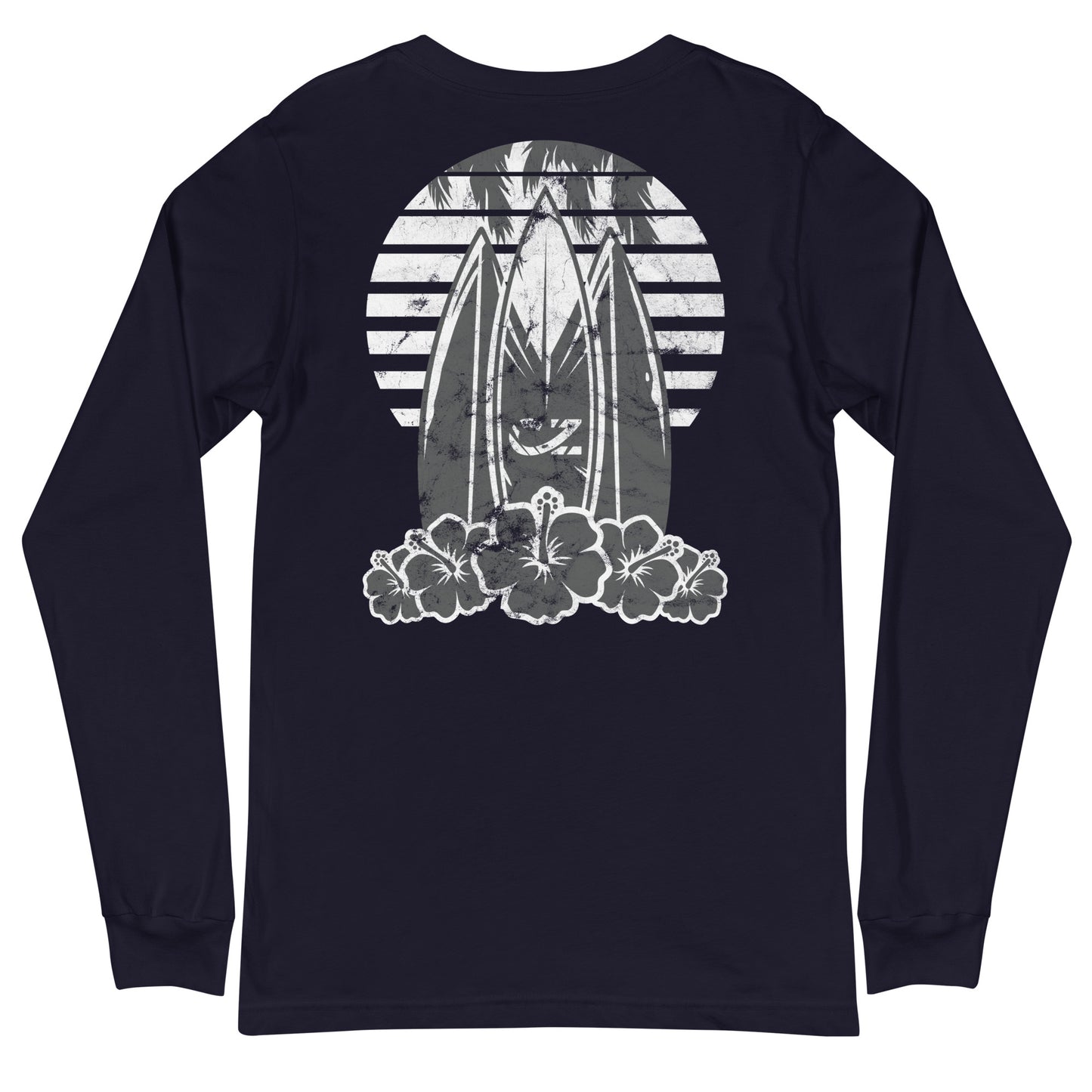 Surfboard & Sun Unisex Long Sleeve T-shirt