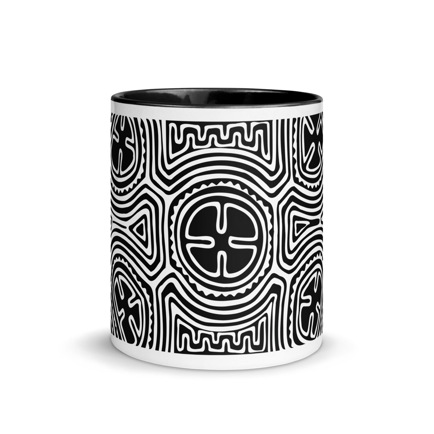 Mug Mola (Black) with Color Inside