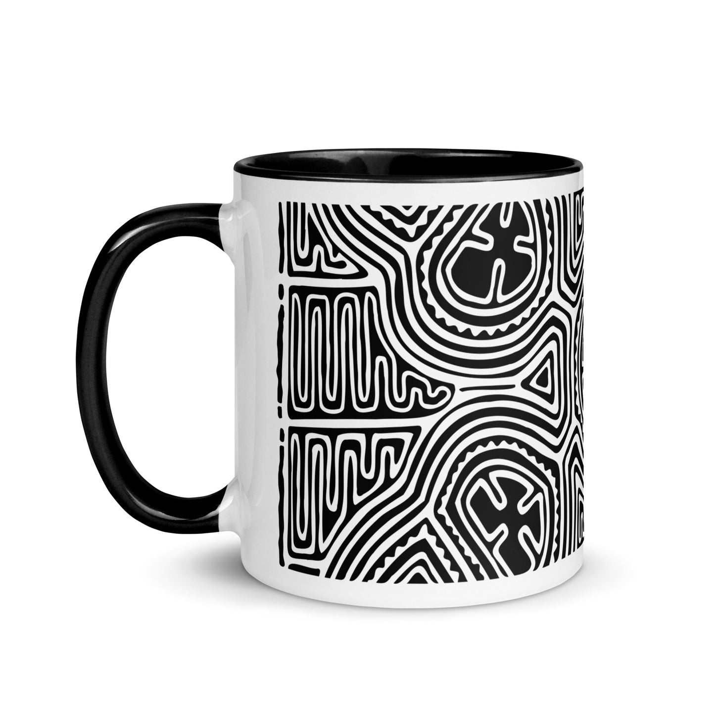 Mug Mola (Black) with Color Inside