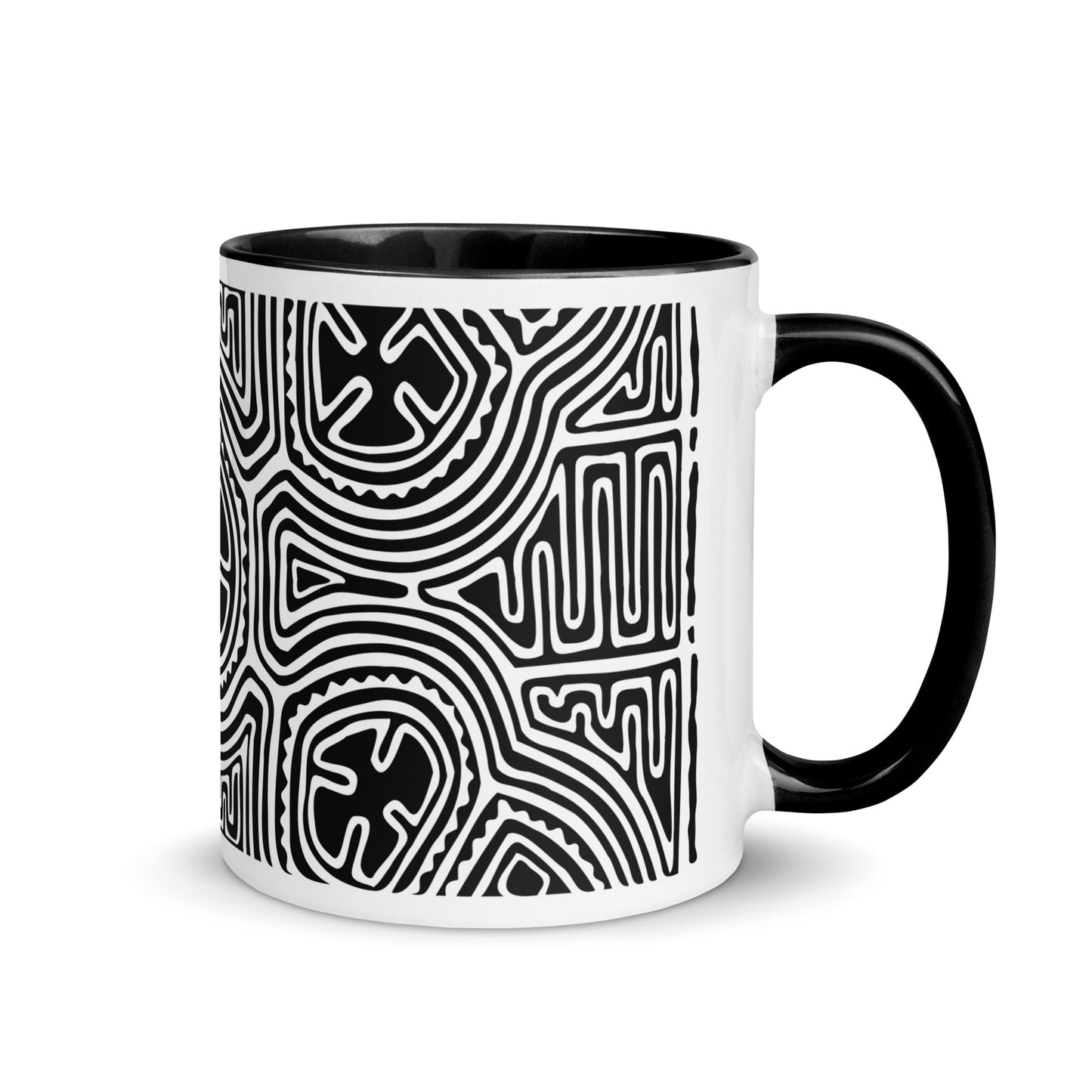 Mug Mola (Black) with Color Inside