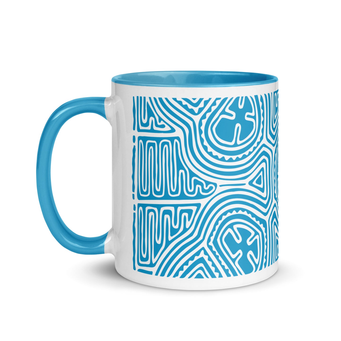 Mug Mola (Light Blue) with Color Inside