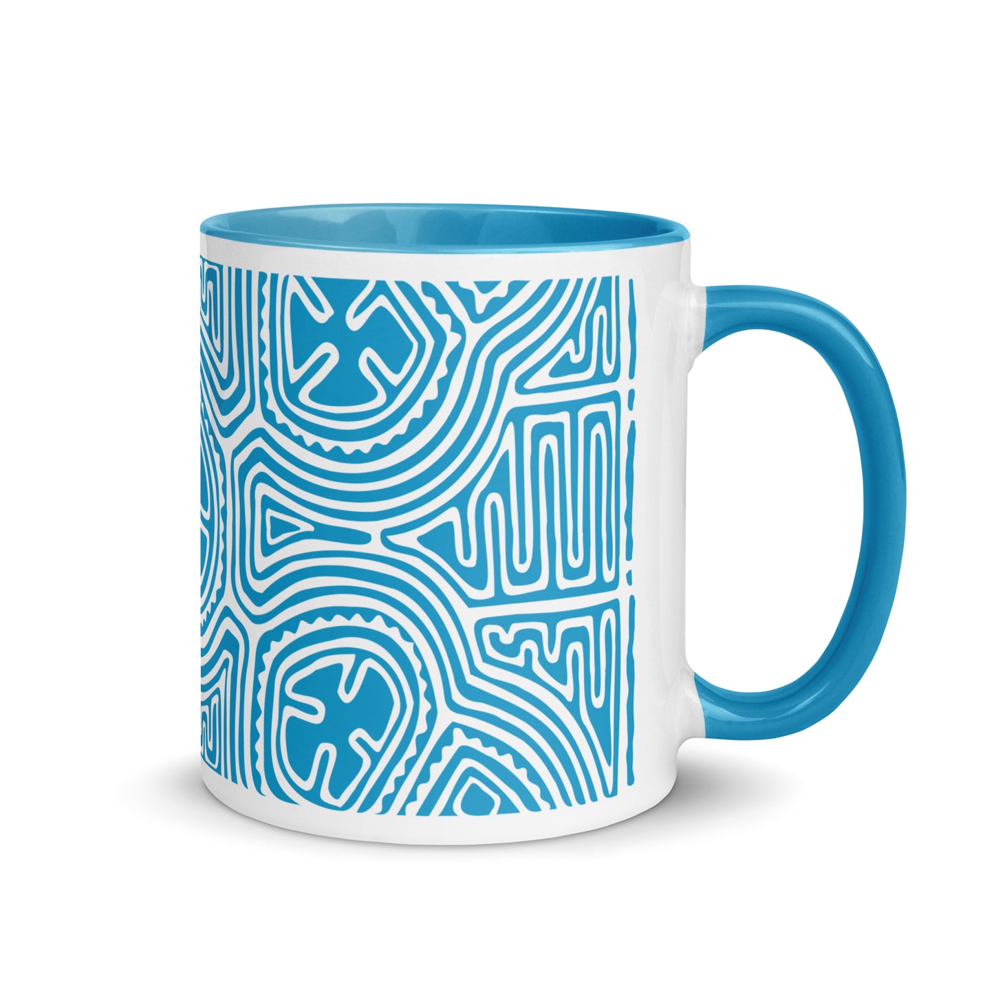 Mug Mola (Light Blue) with Color Inside