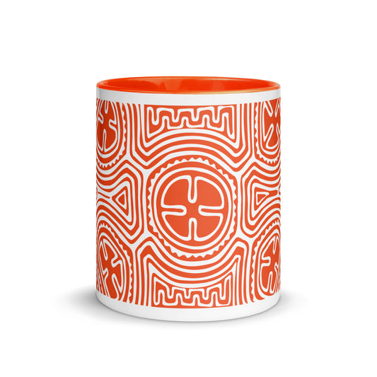 Mug Mola (Orange) with Color Inside