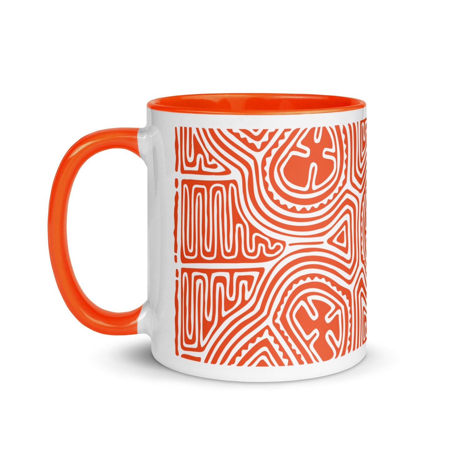 Mug Mola (Orange) with Color Inside