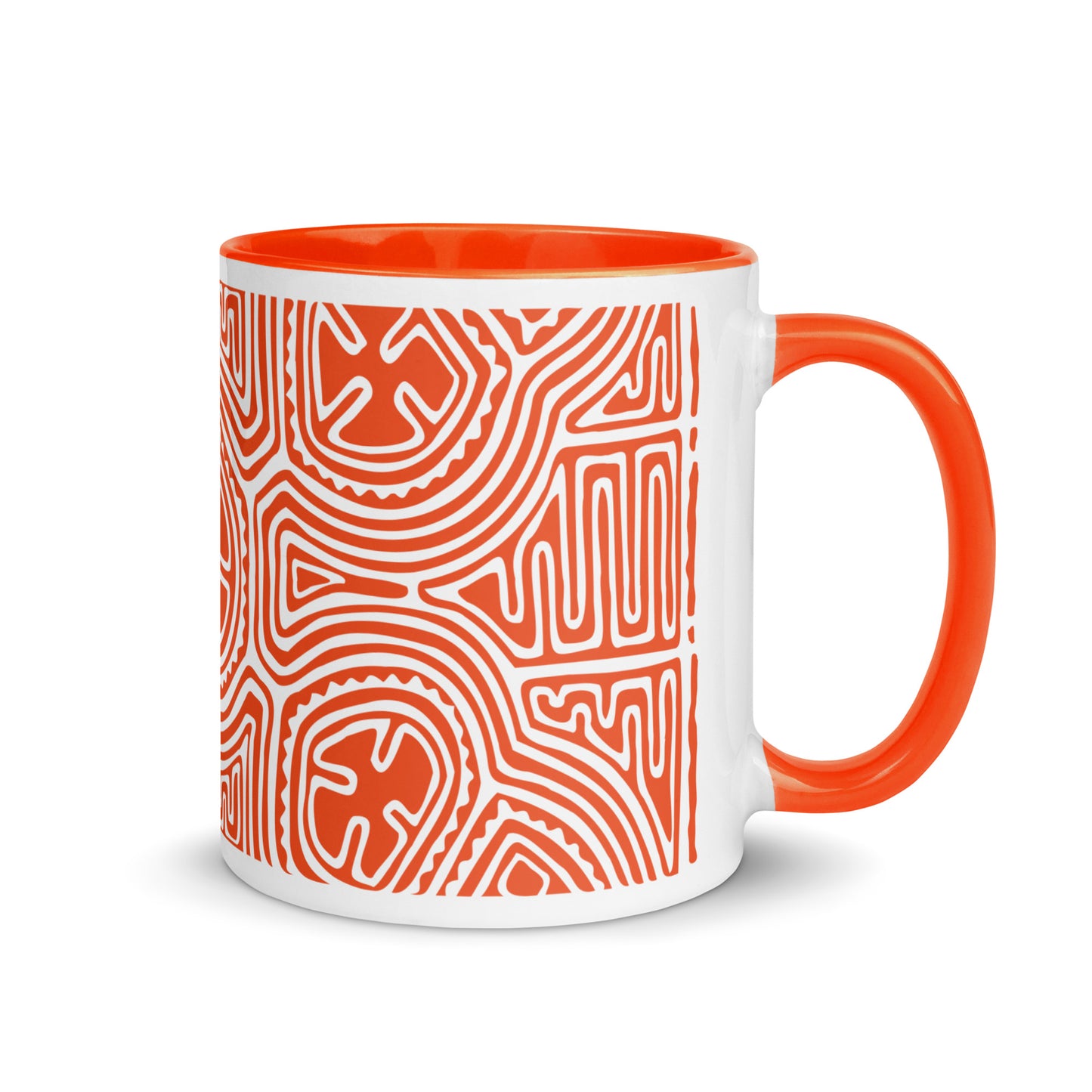 Mug Mola (Orange) with Color Inside