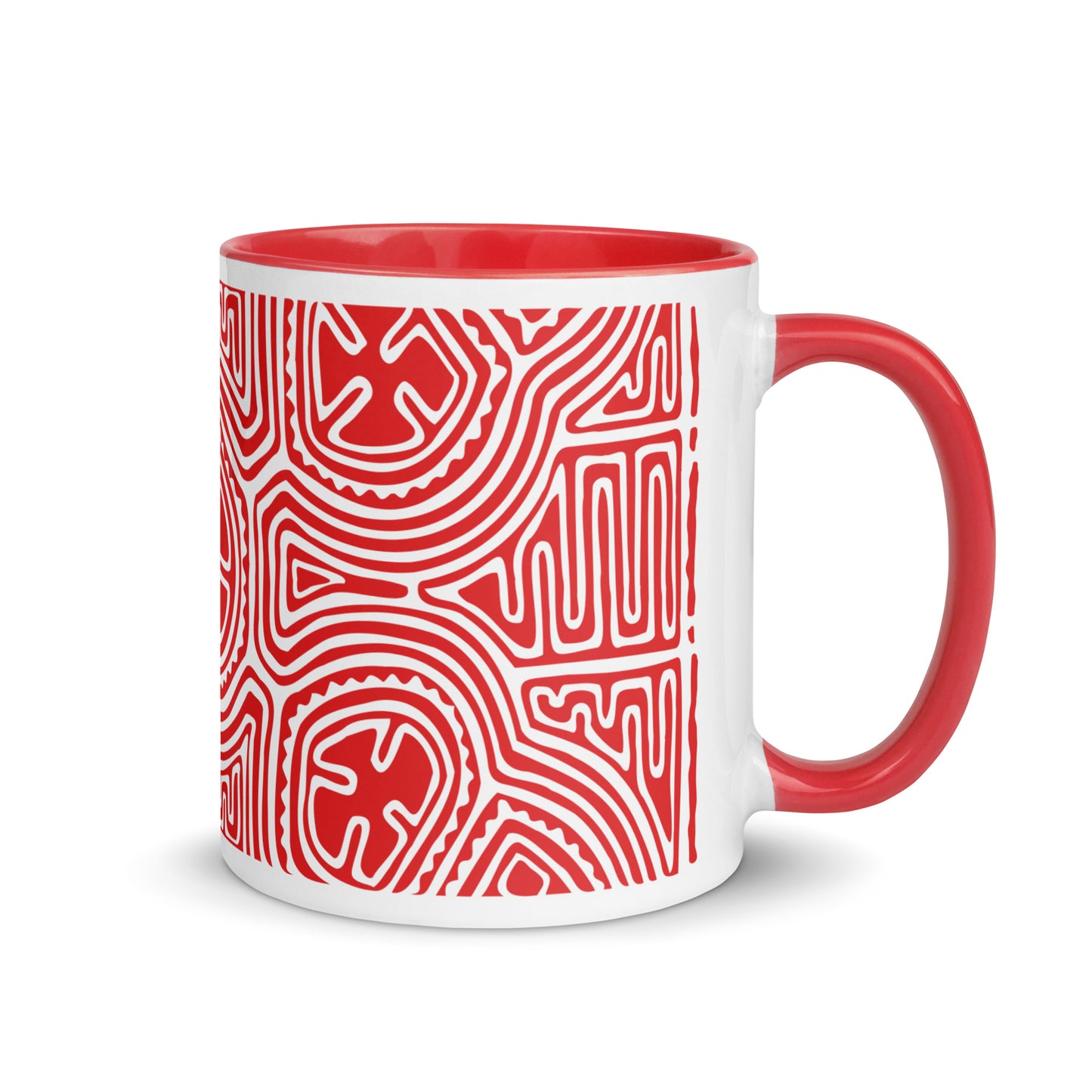 Mug Mola (Red) with Color Inside