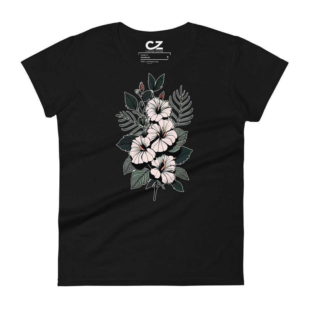 Hibiscus, Women's short sleeve t-shirt