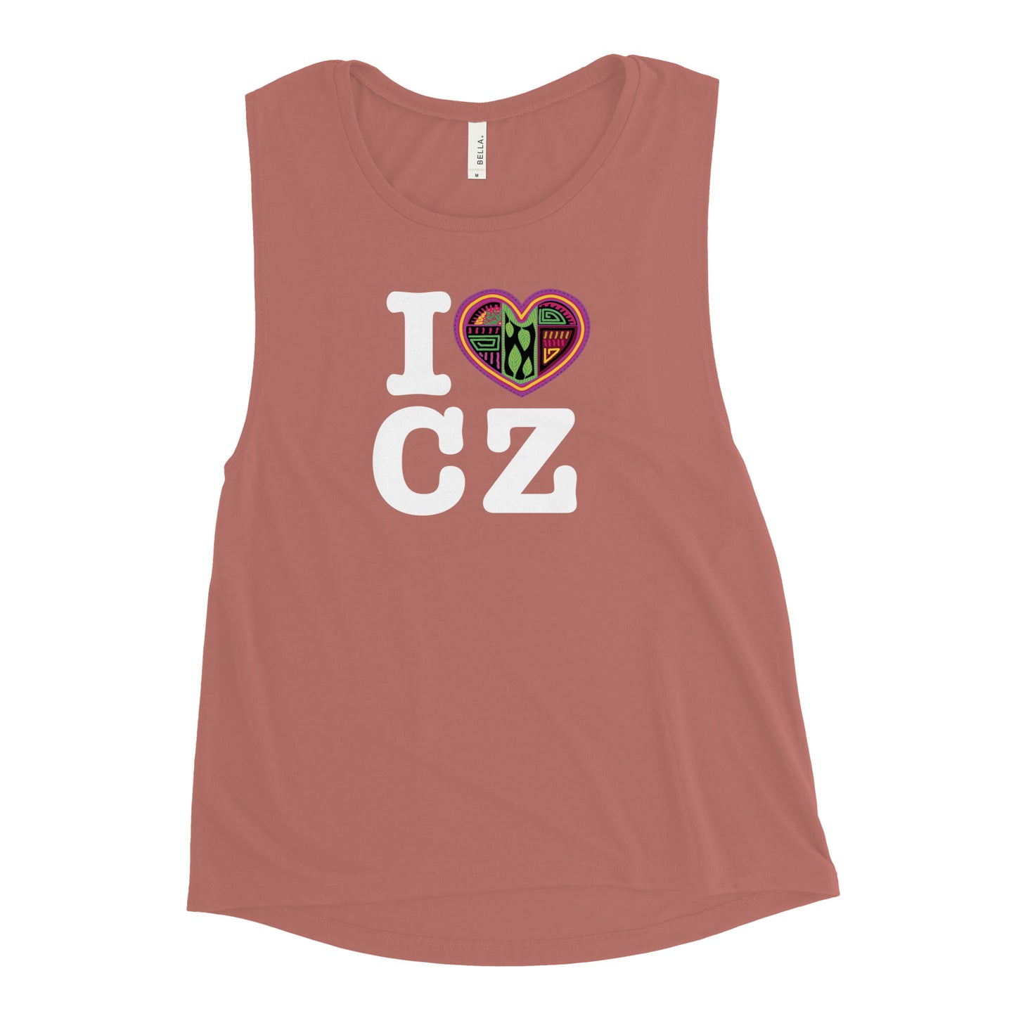 I Love CZ, Ladies’ Muscle Tank