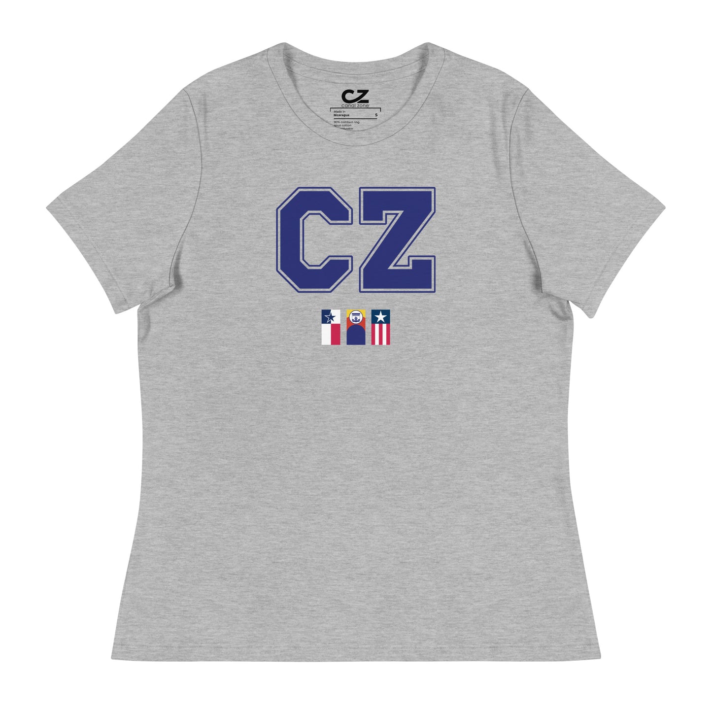 CZ Flags, Women's Relaxed T-Shirt