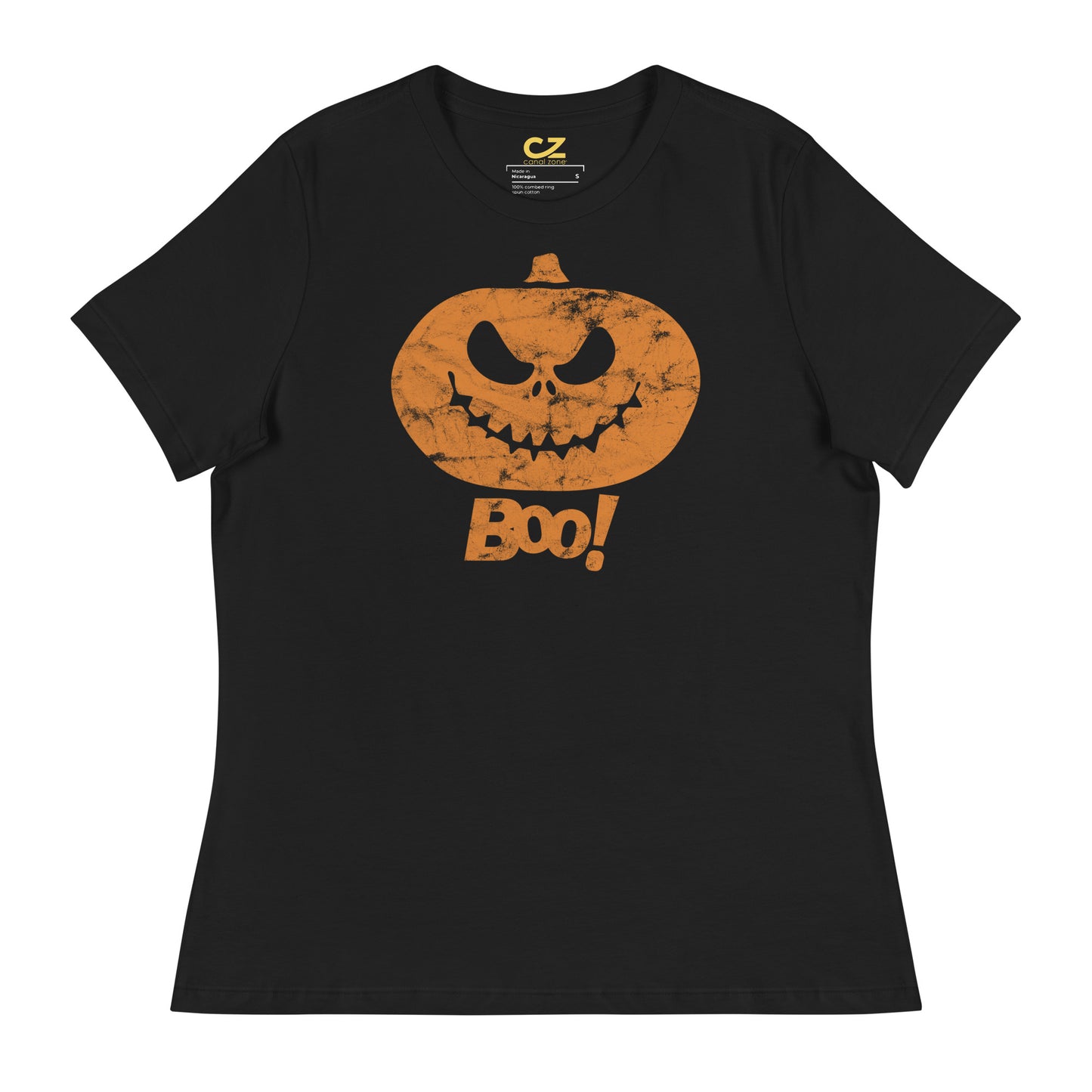 Pumpkin Boo, Women's Relaxed T-Shirt