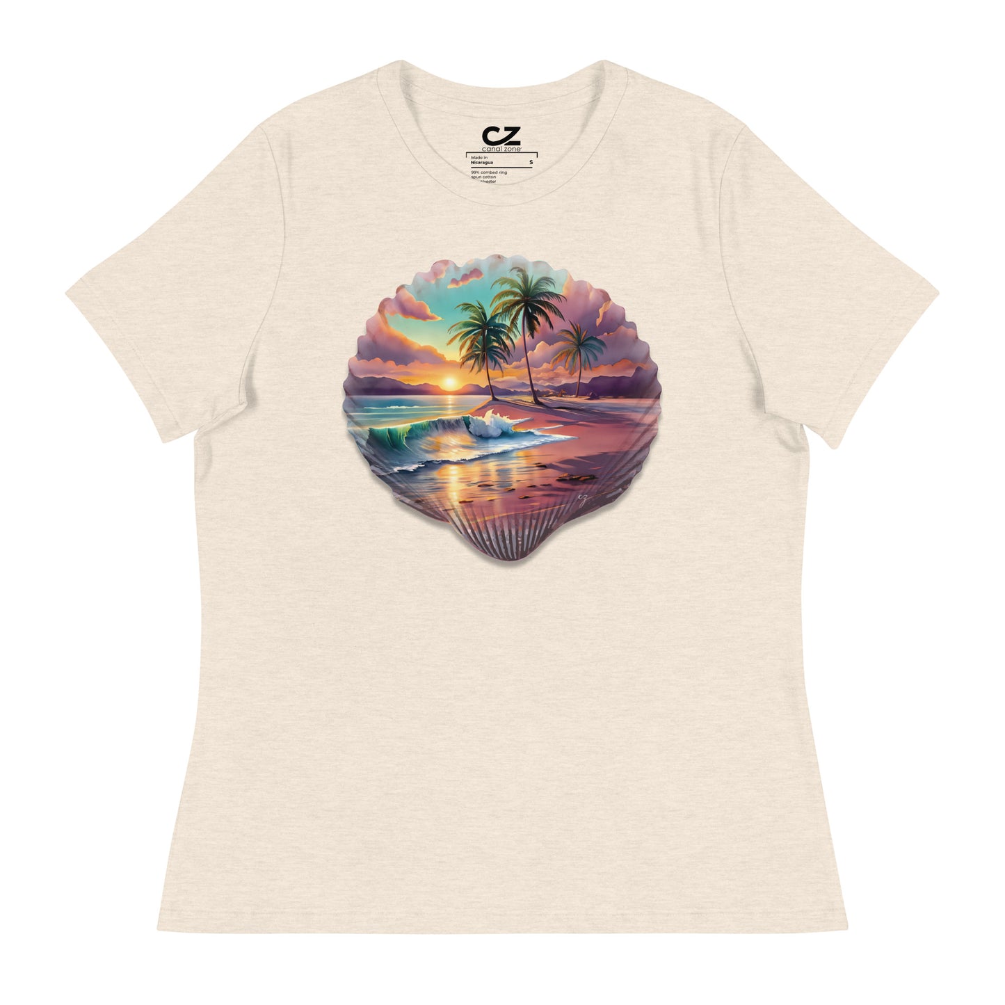 Shell Beach Women's Relaxed T-Shirt