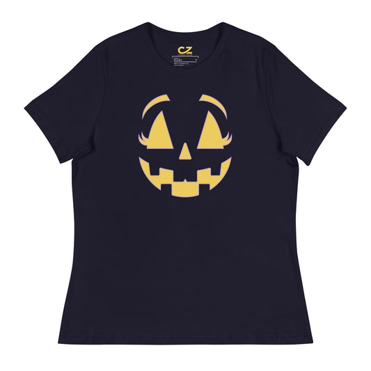 Ms. Pumpkin, Dark Women's Relaxed T-Shirt