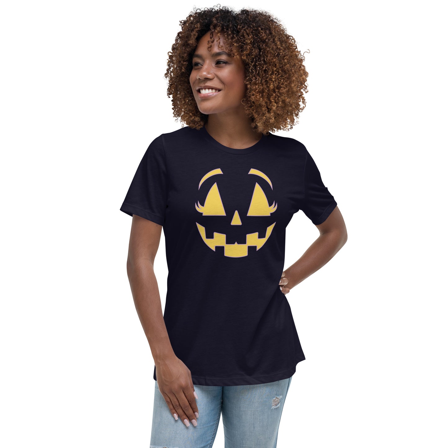 Ms. Pumpkin, Dark Women's Relaxed T-Shirt