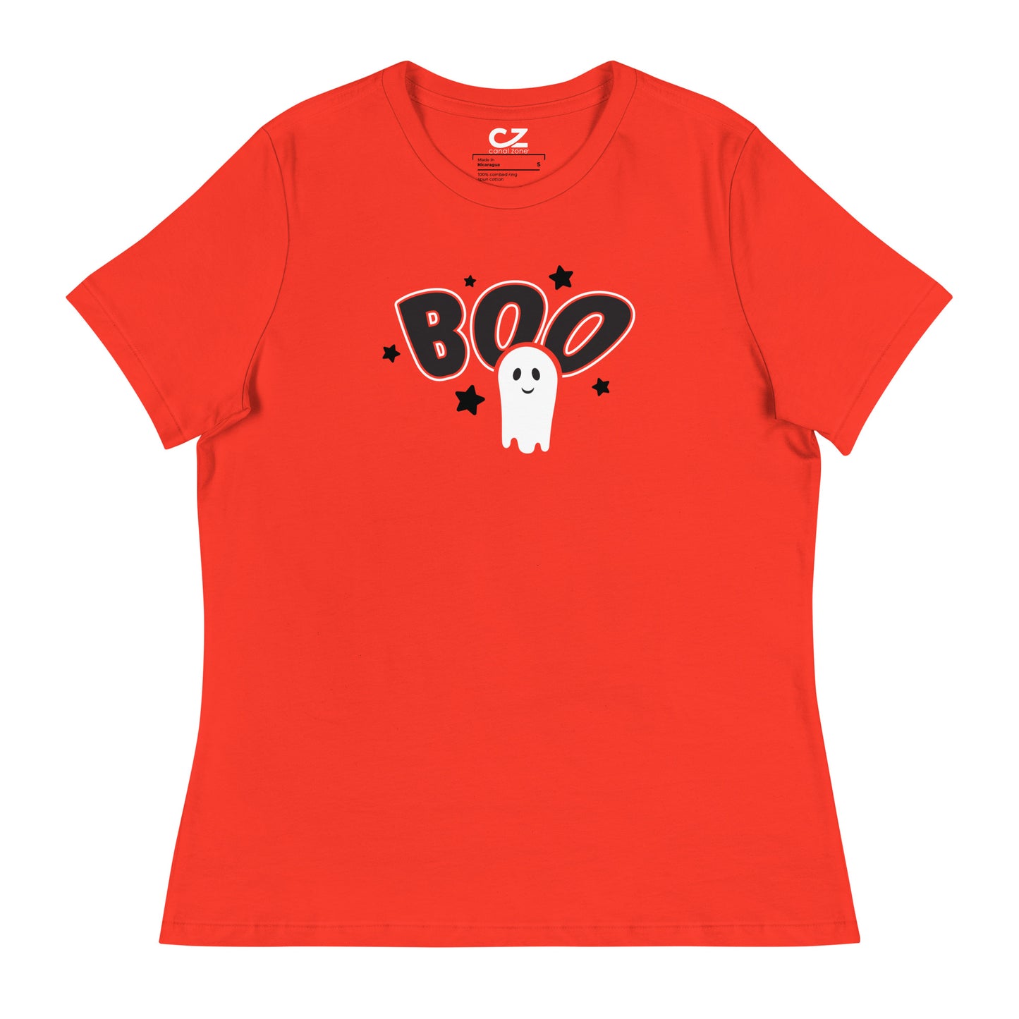 Boo, Women's Relaxed T-Shirt