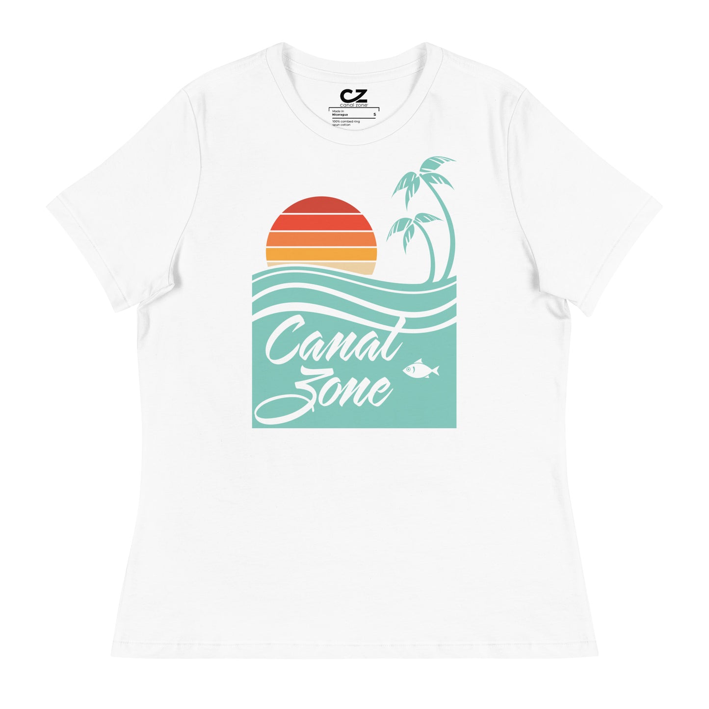 Ocean Sunset, Women's Relaxed T-Shirt