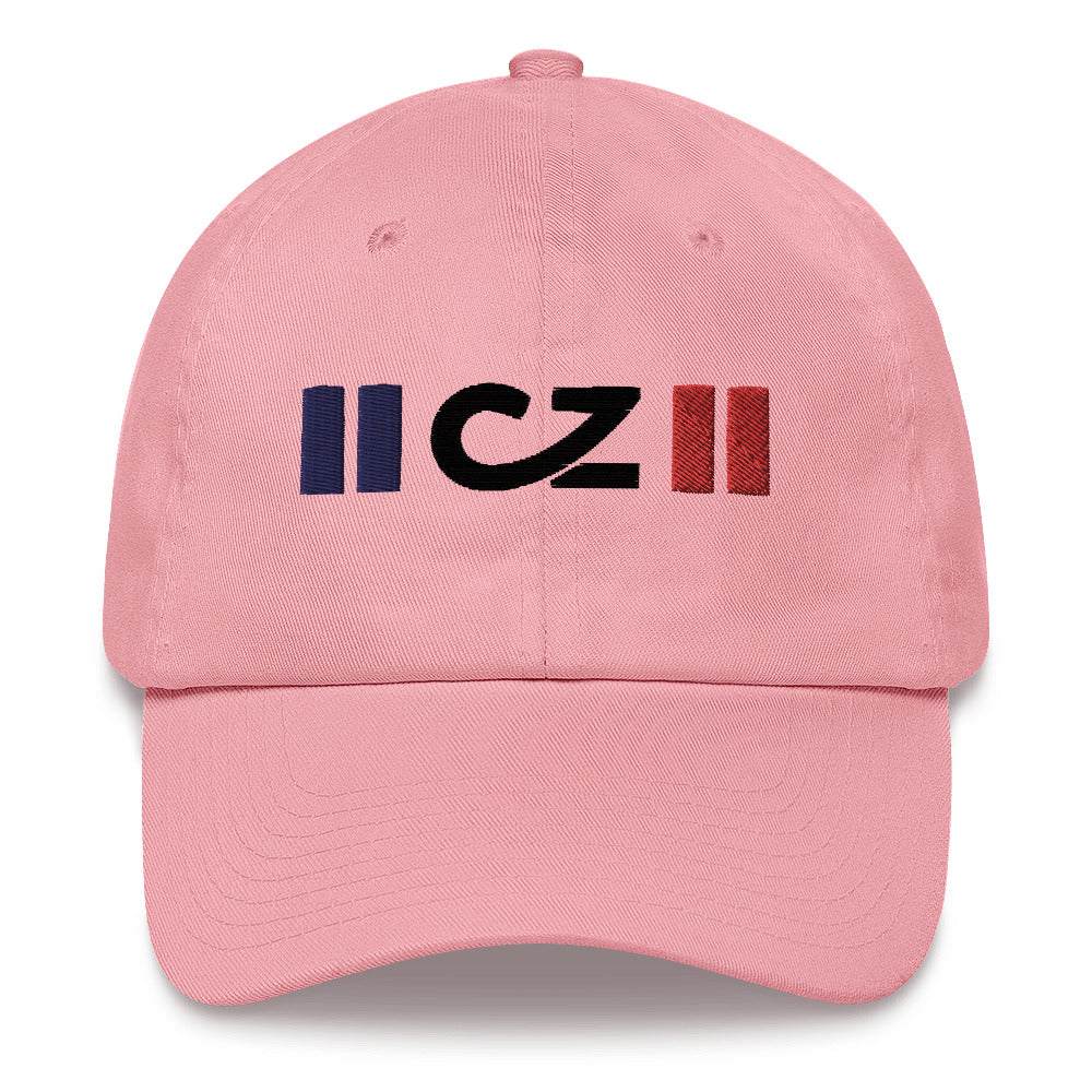 Red & Blue CZ Dad hat