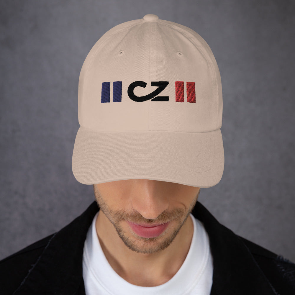 Red & Blue CZ Dad hat