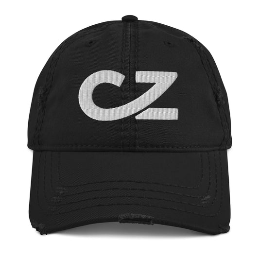 CZ logo, Classic Distressed Dad Hat