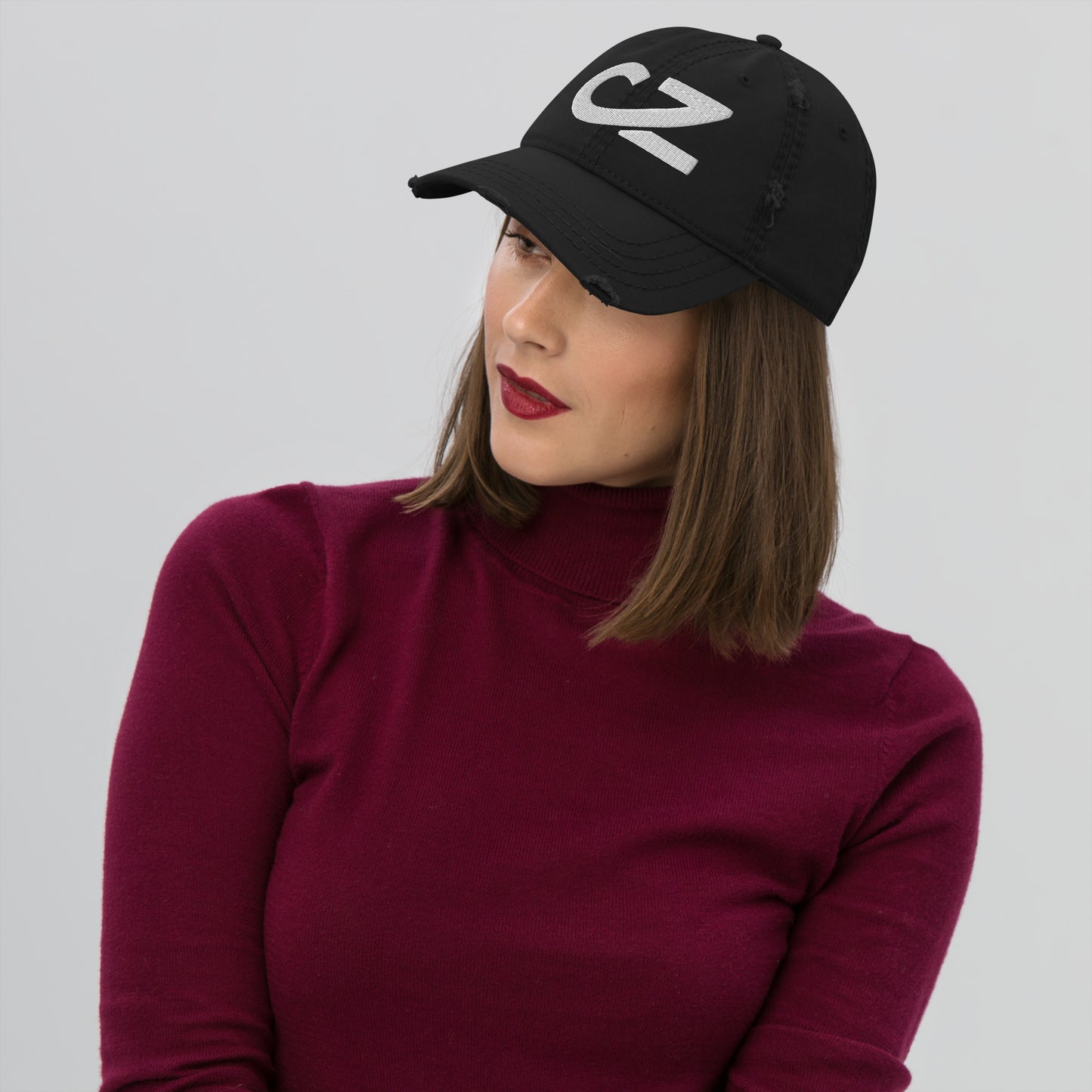 CZ logo, Classic Distressed Dad Hat