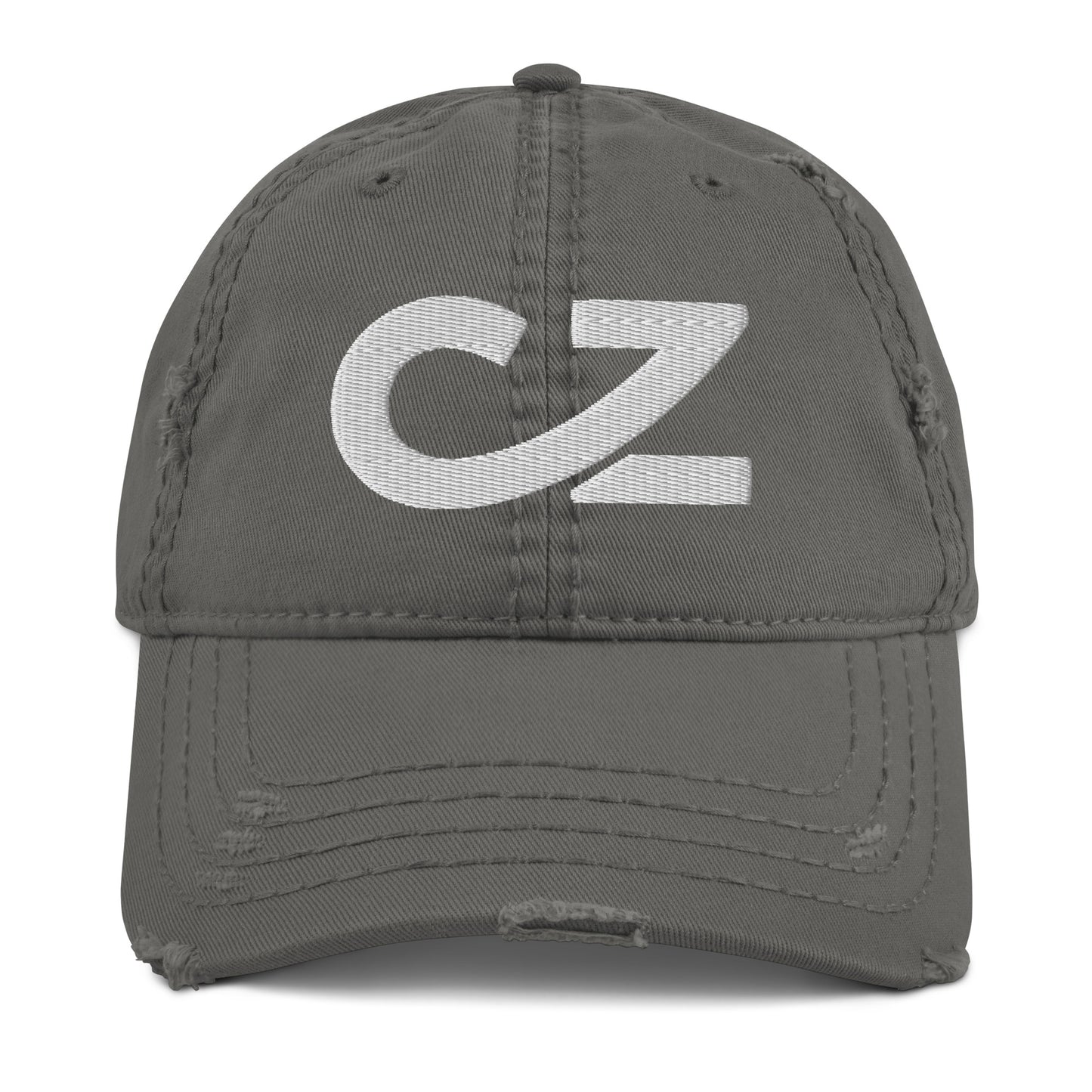 CZ logo, Classic Distressed Dad Hat