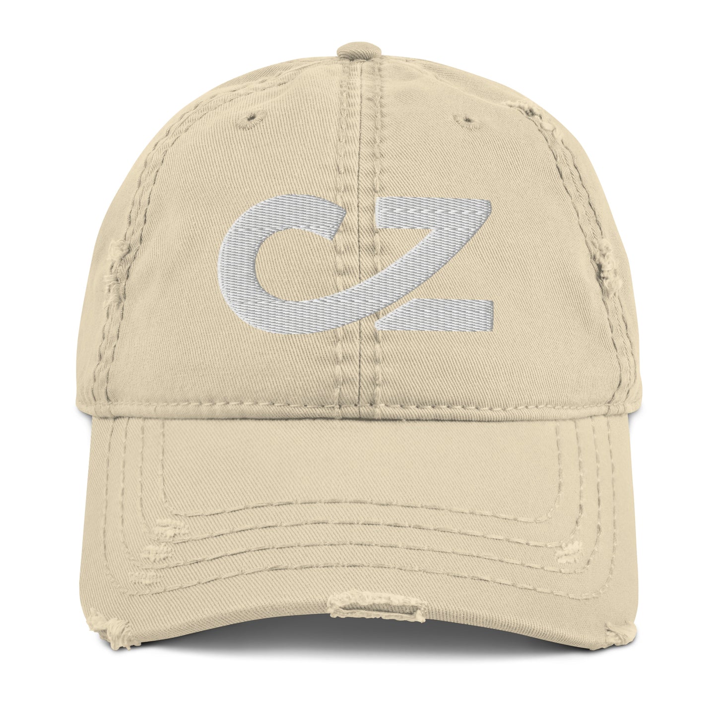 CZ logo, Classic Distressed Dad Hat