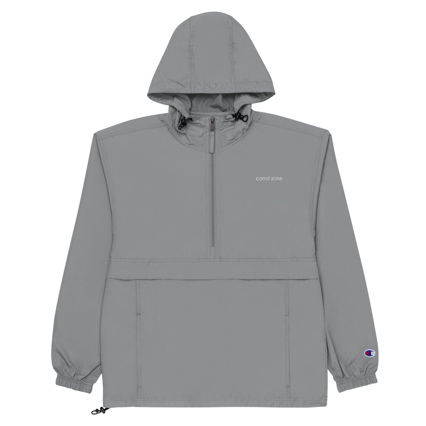 Canal Zone Embroidered Champion Packable Jacket