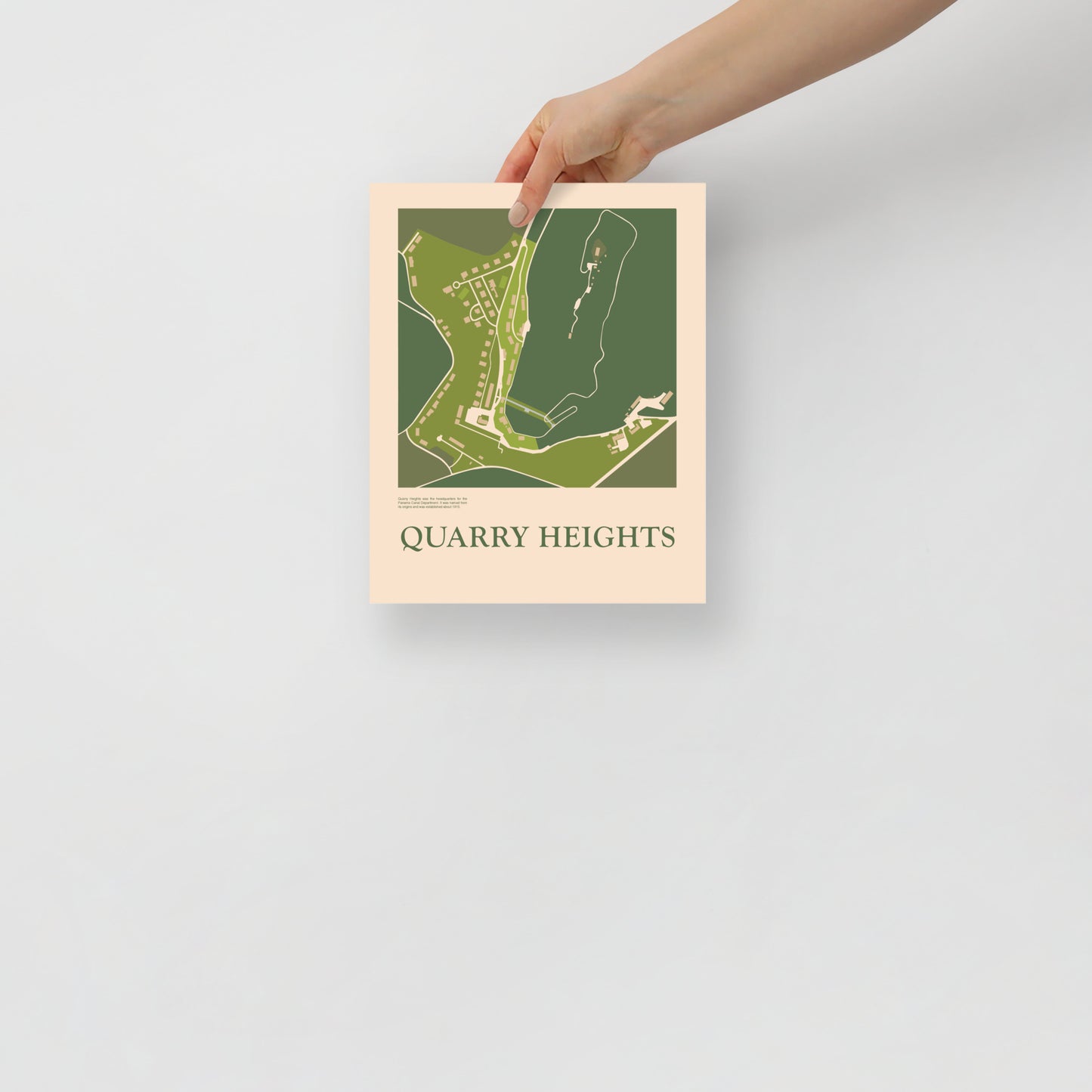 Quarry Heights art Poster