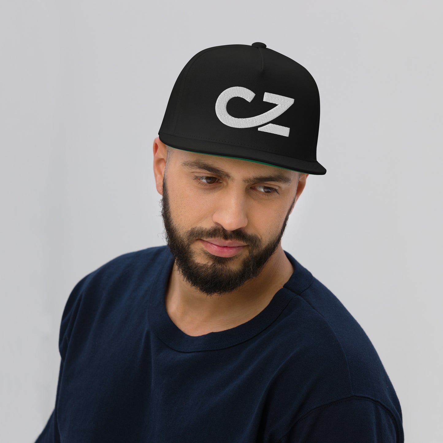 CZ logo, Flat Bill Cap