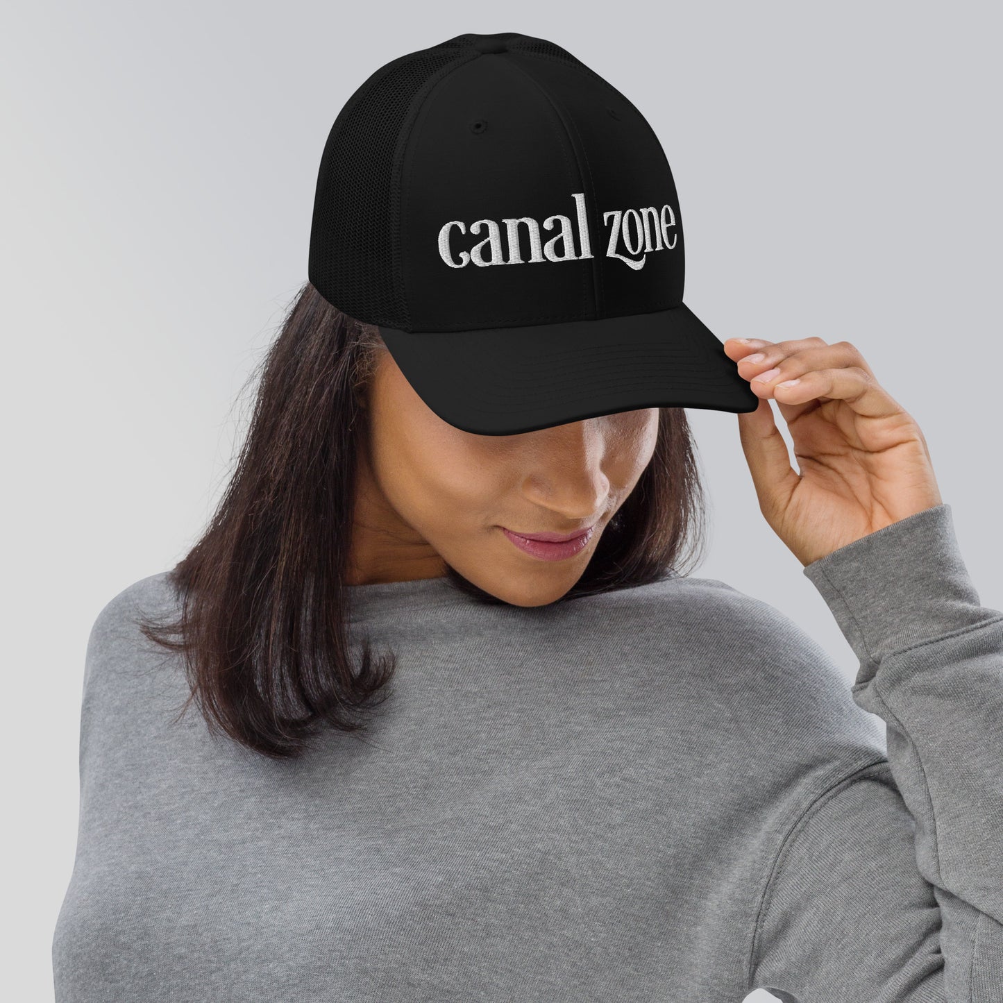 Canal Zone, Stylized Trucker Cap