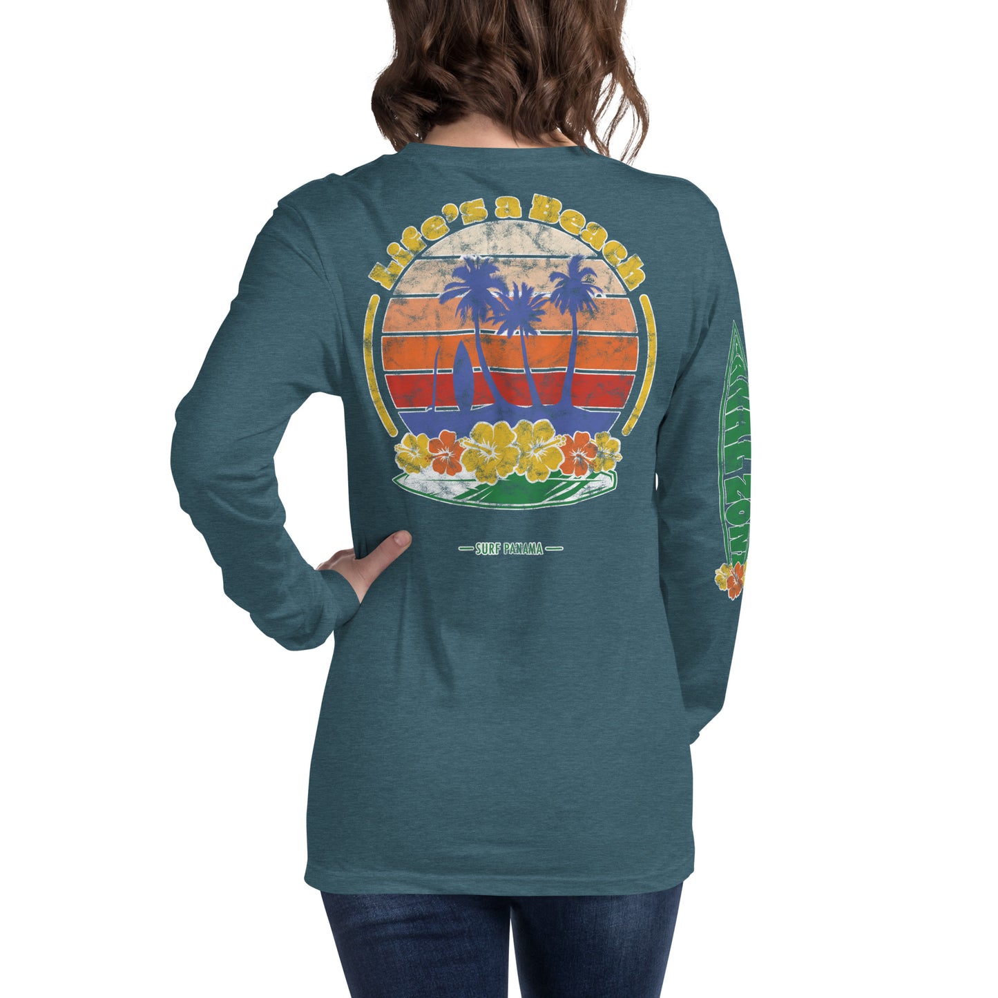 Life's A Beach, Unisex Long Sleeve T-shirt