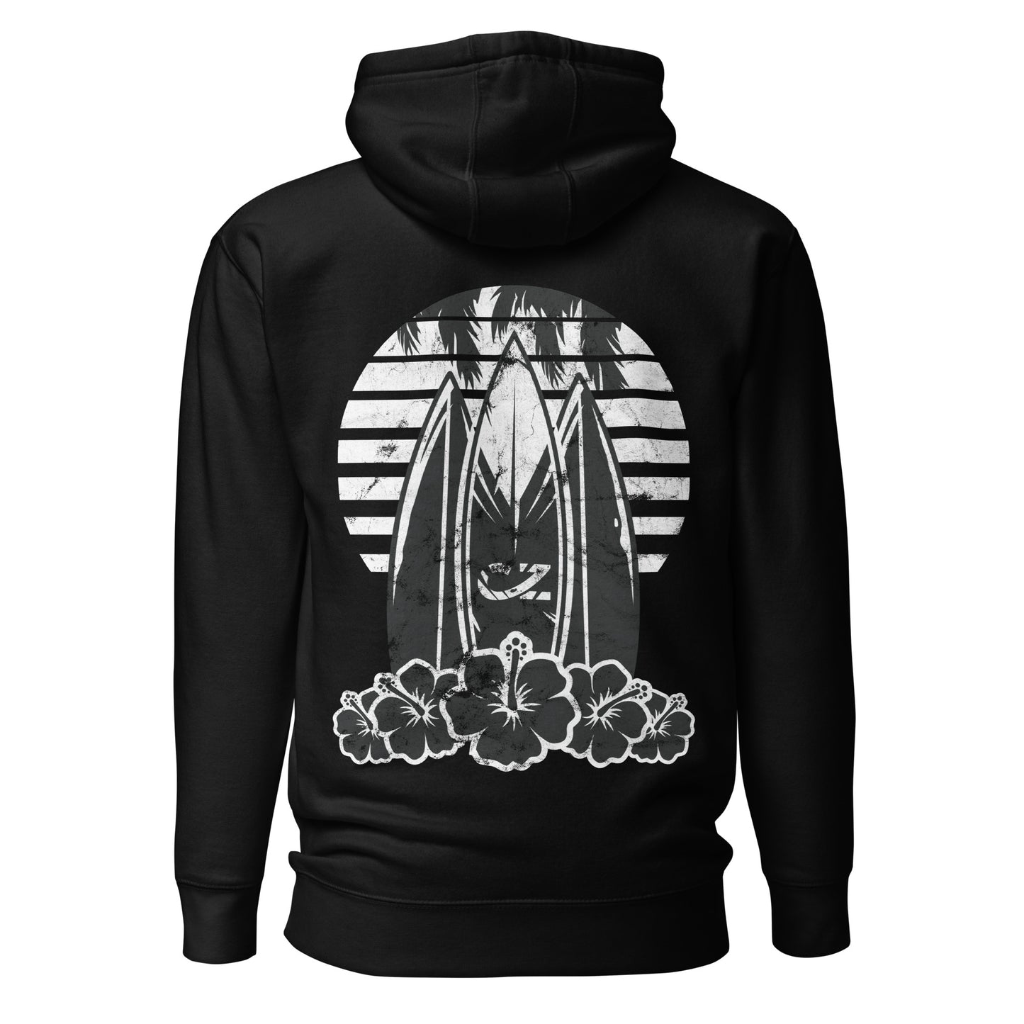 Surfboard & Sun Unisex Hoodie