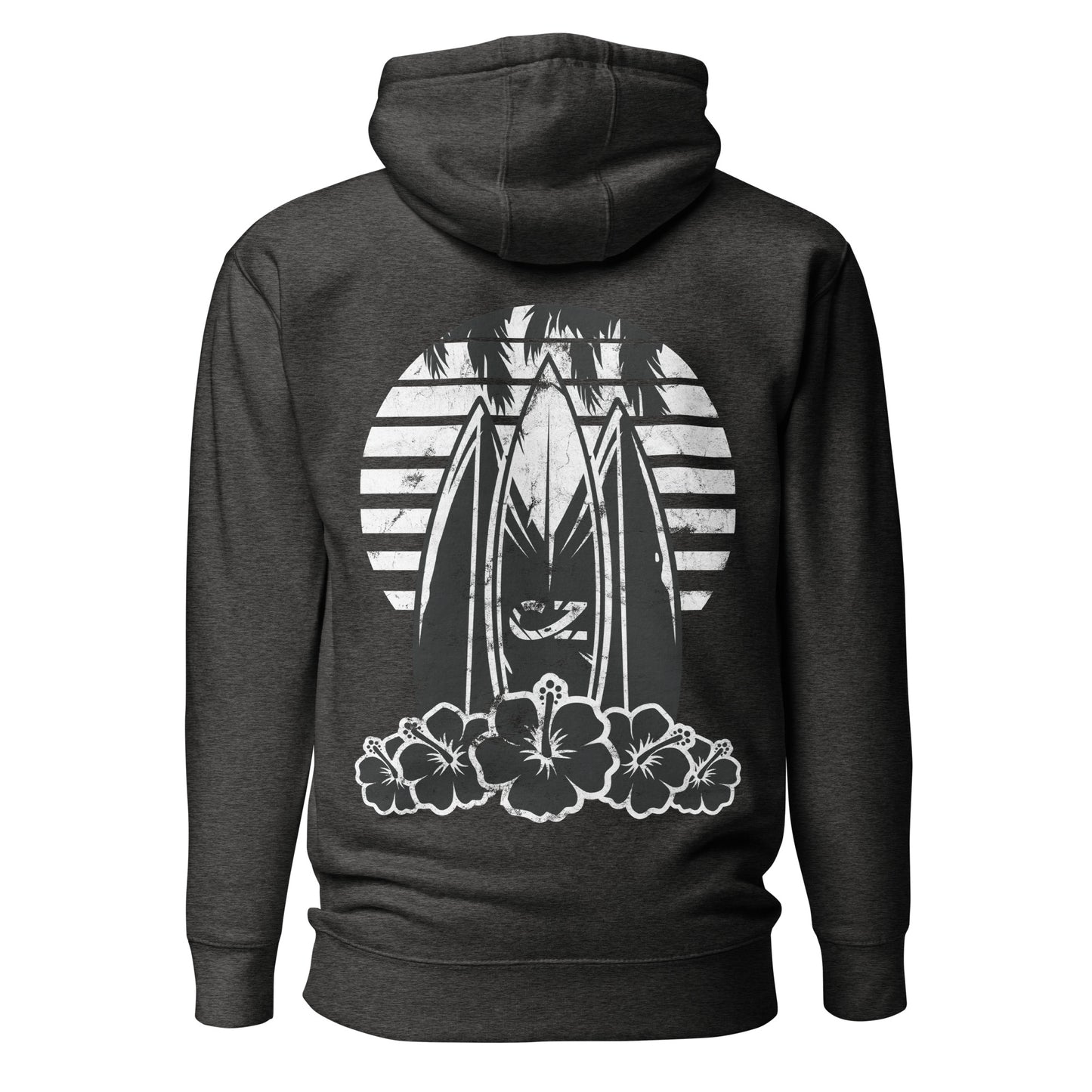 Surfboard & Sun Unisex Hoodie