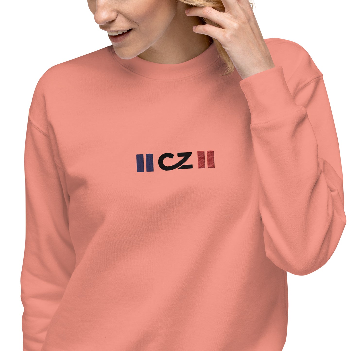 Red & Blue CZ, Unisex Premium Sweatshirt