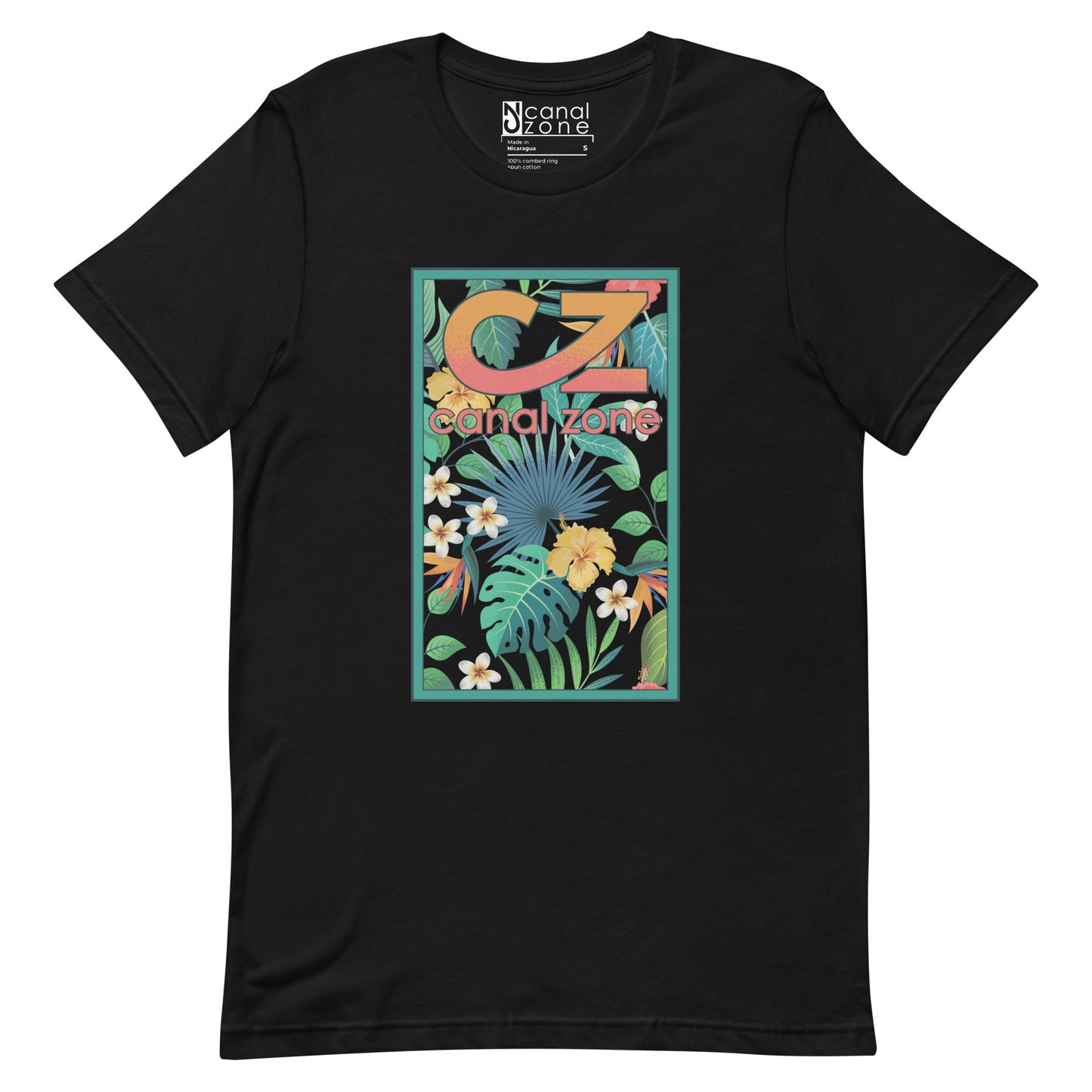 Canal Zone Tropical Unisex t-shirt