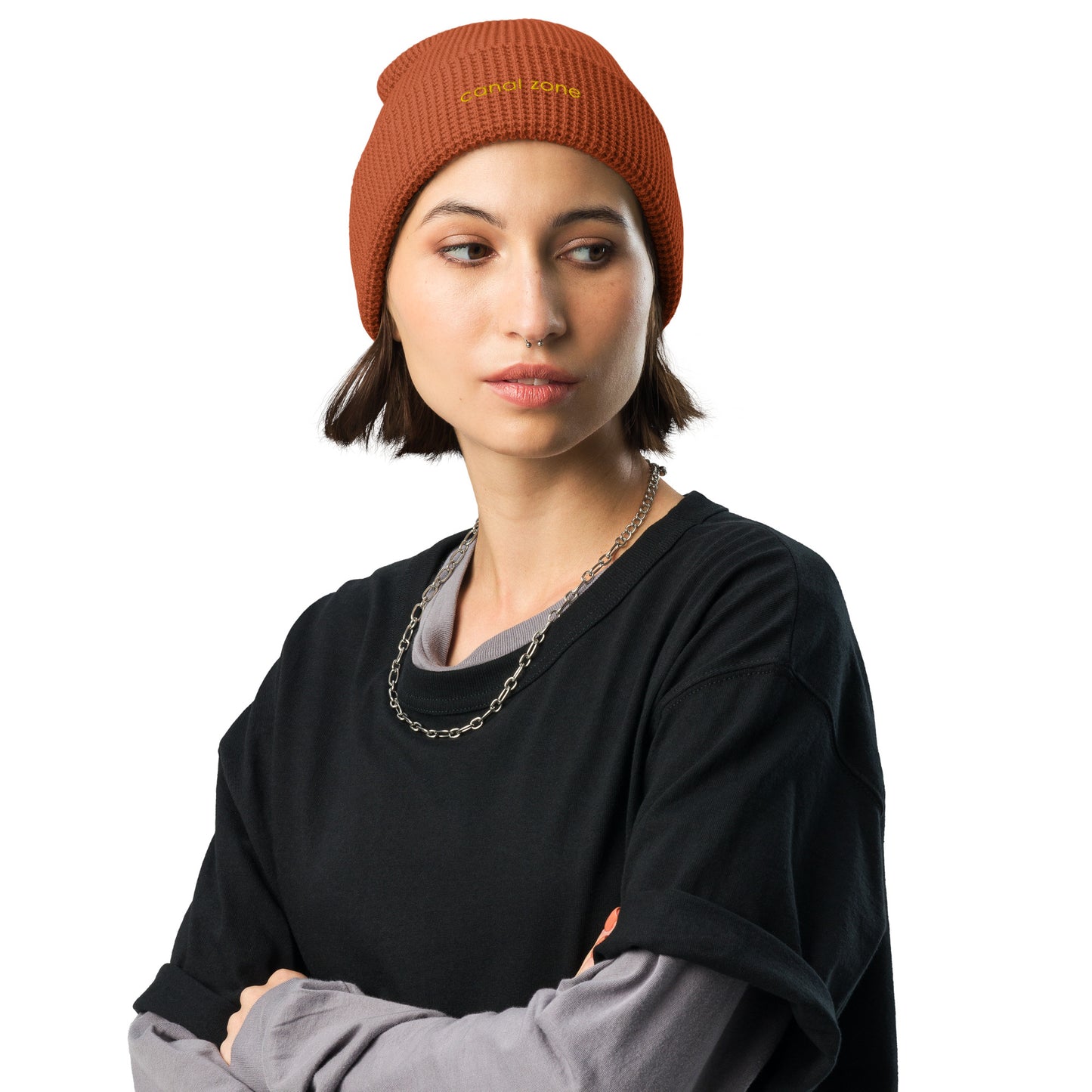 Canal Zone Waffle beanie