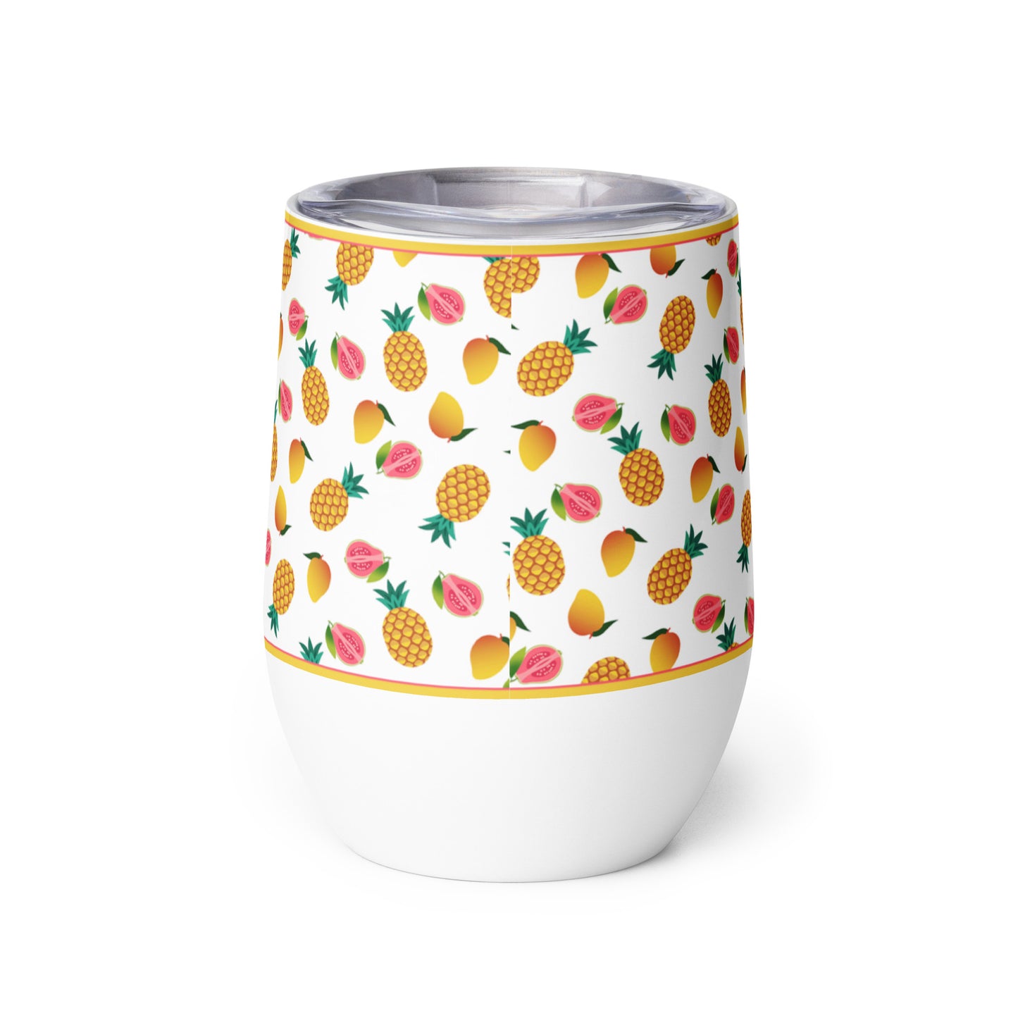 Tropical Fruit Wine tumbler