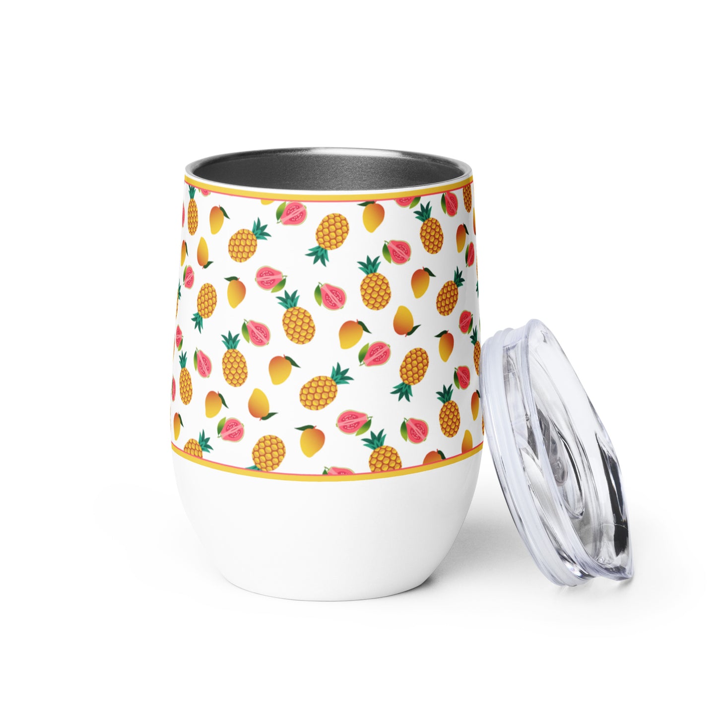 Tropical Fruit Wine tumbler