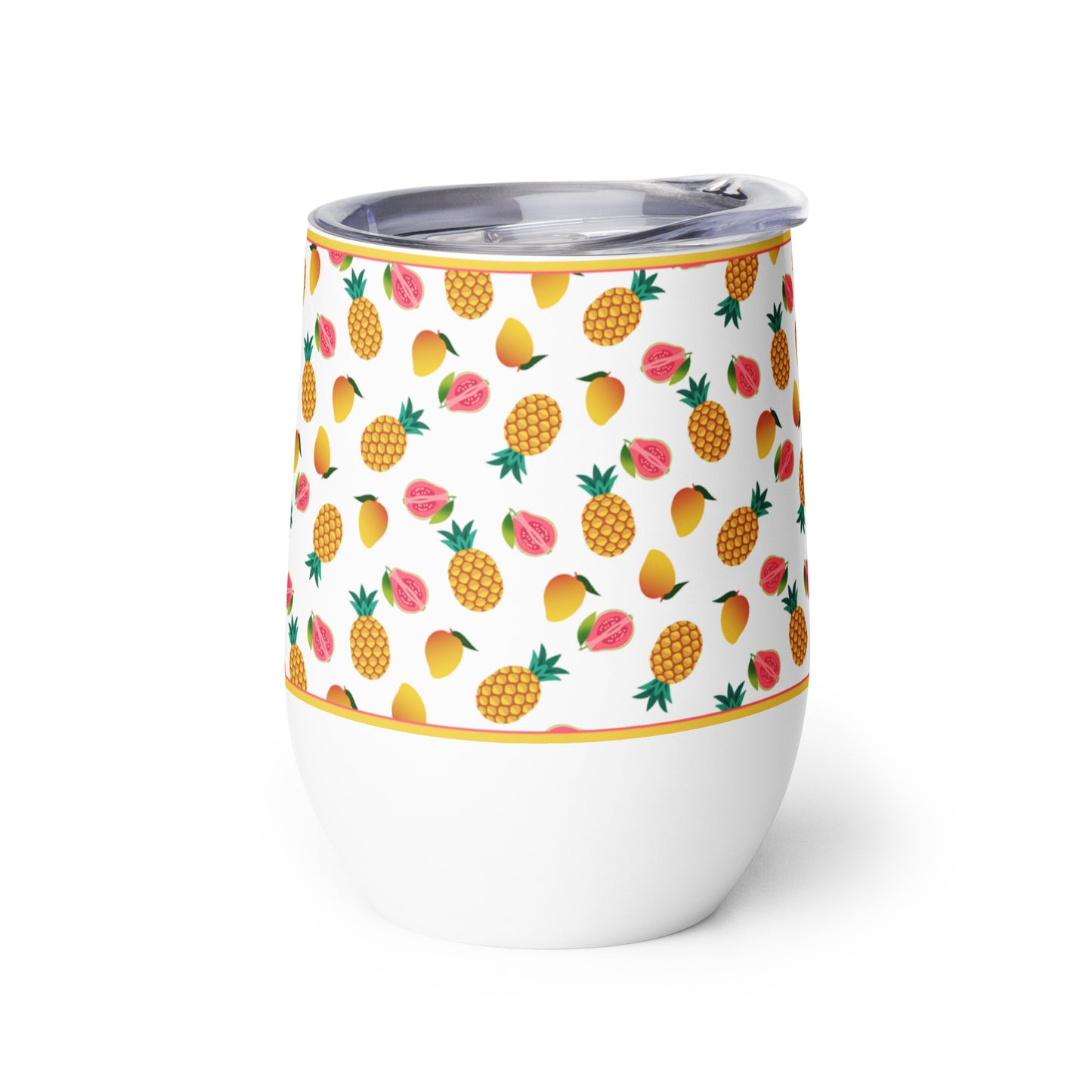 Tropical Fruit Wine tumbler