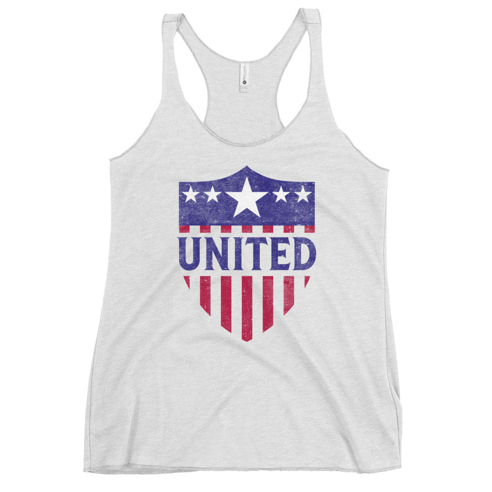 USA United Shield, Women's Shield Racerback Tank