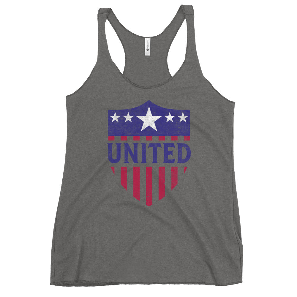 USA United Shield, Women's Shield Racerback Tank