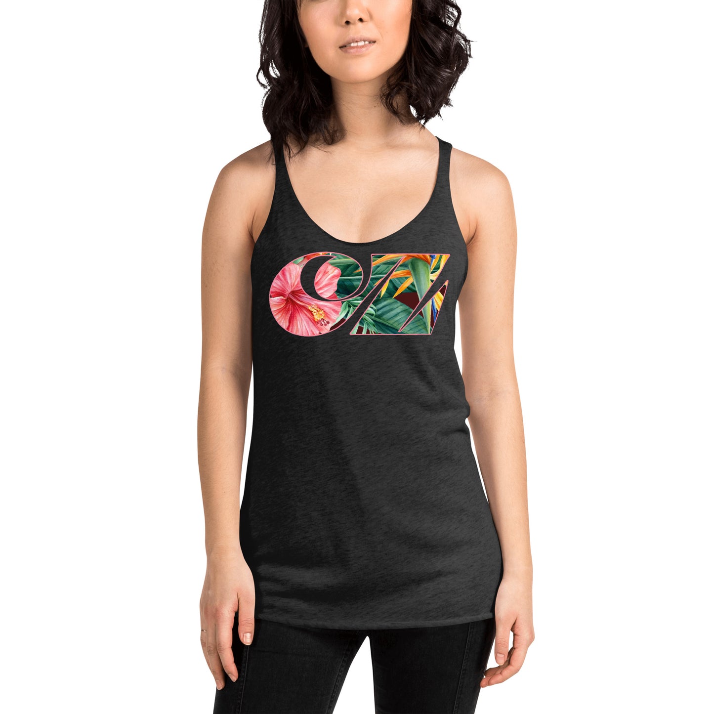 CZ Floral, Women's Racerback Tank