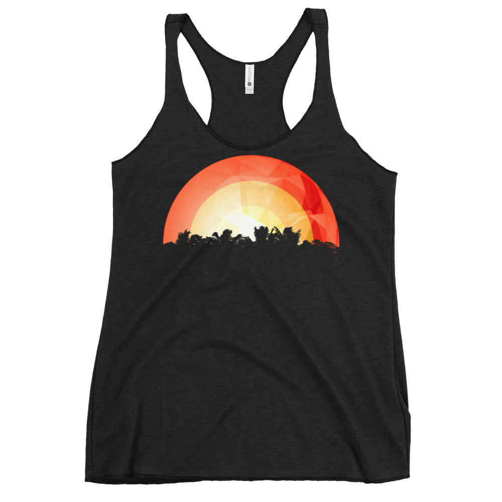 Jungle Rainbow Women's Racerback Tank