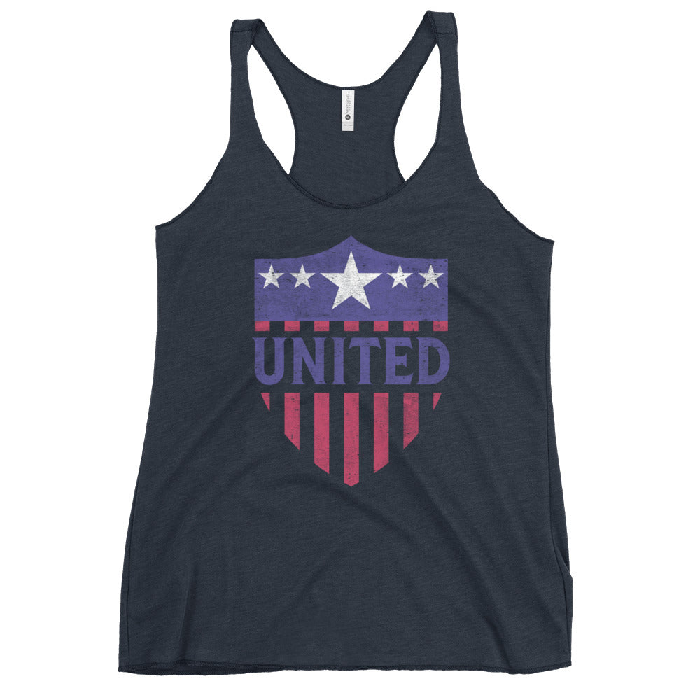 USA United Shield, Women's Shield Racerback Tank