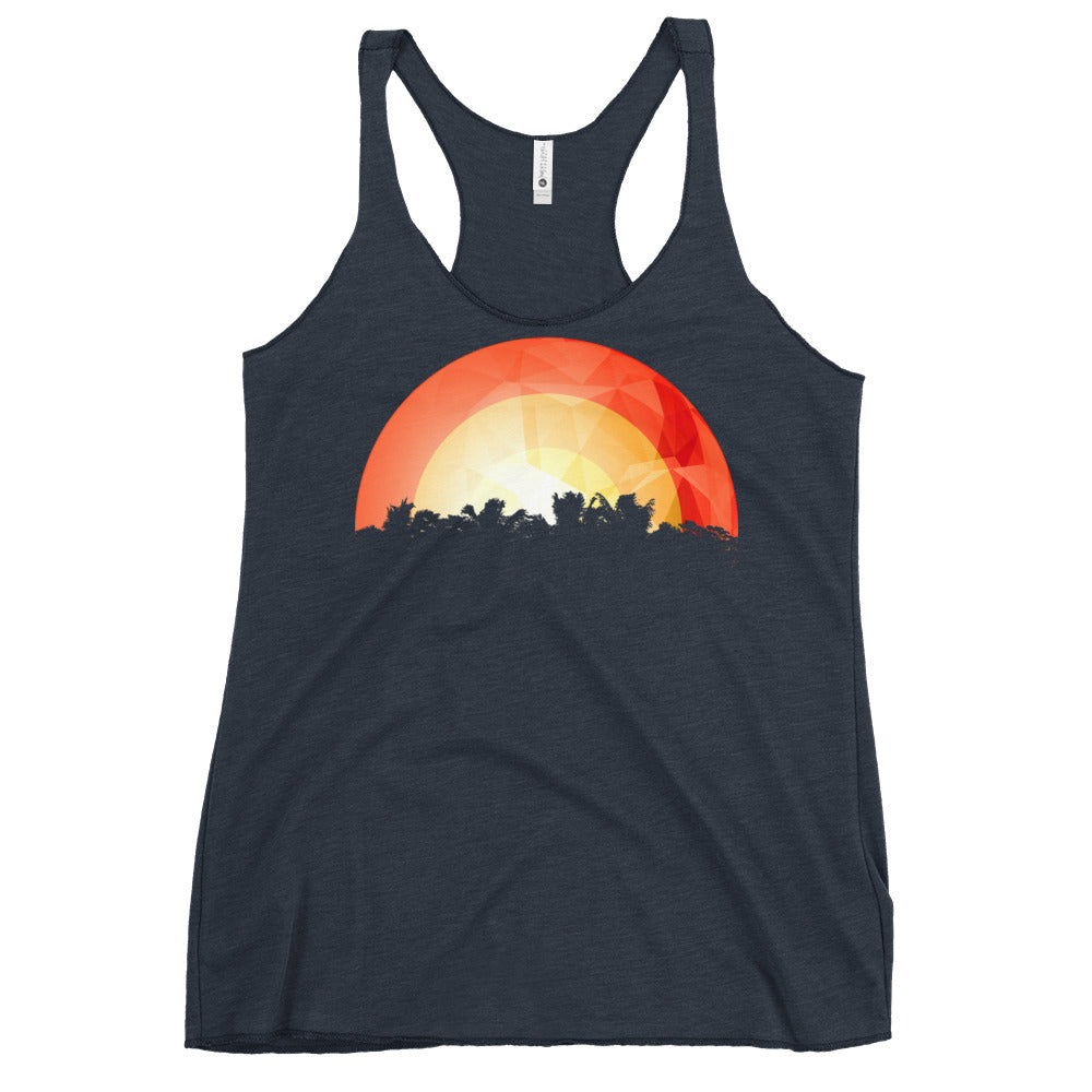 Jungle Rainbow Women's Racerback Tank