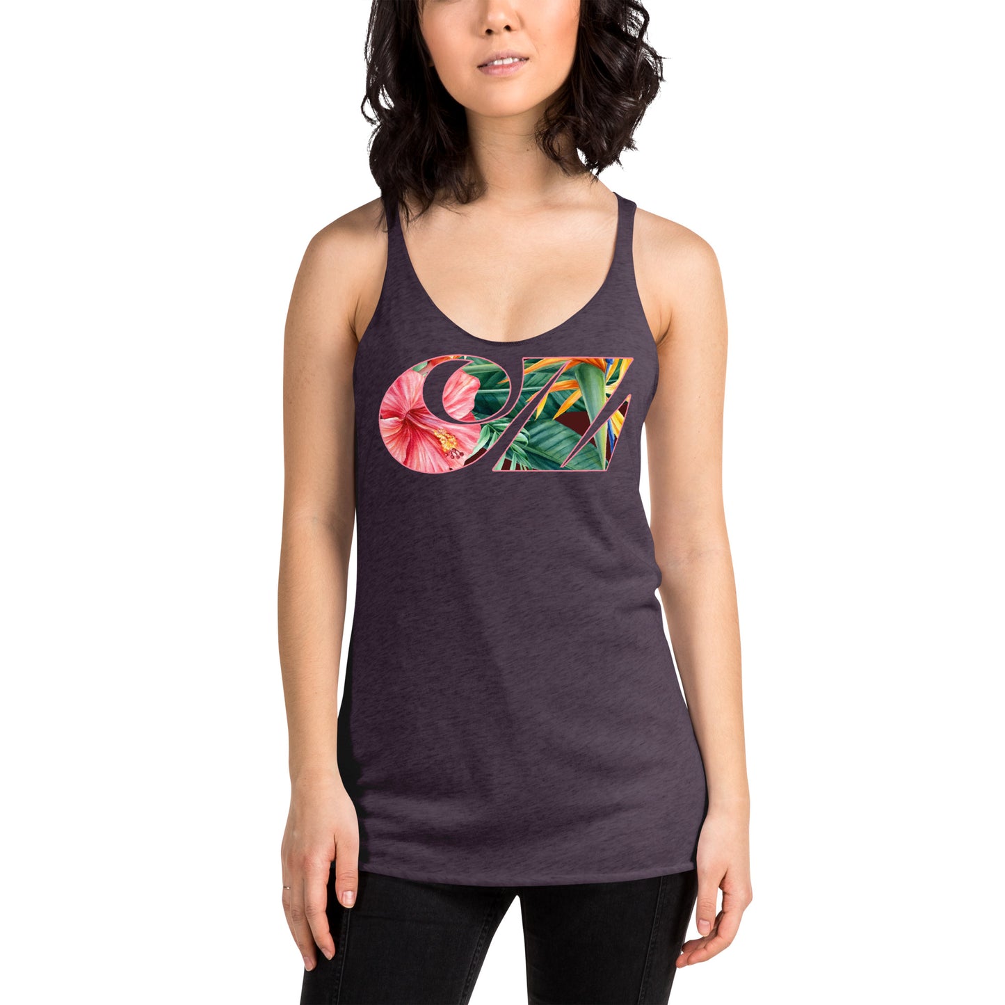 CZ Floral, Women's Racerback Tank